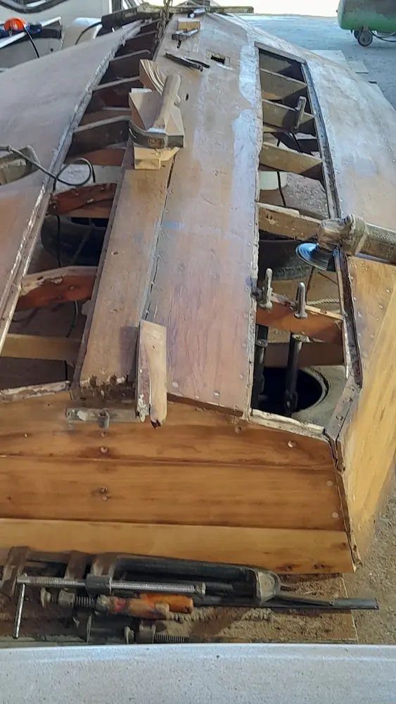 Instalación de cubierta Yacht Pirat