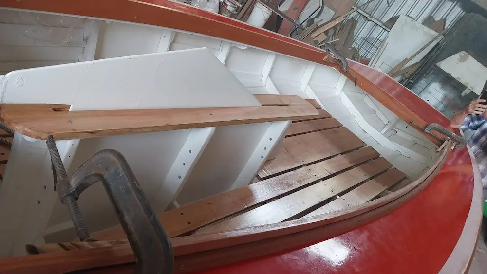 Trailer restaurado Yacht Pirat