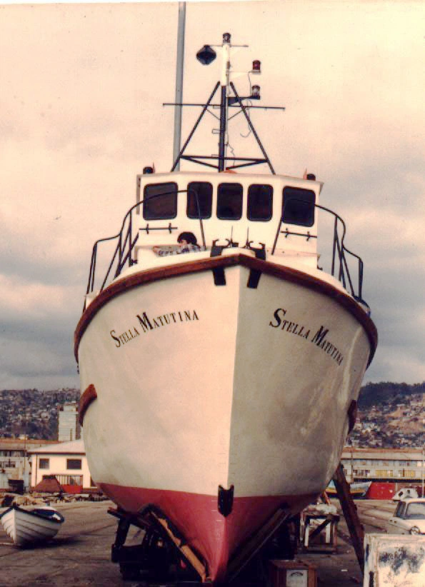 Detalle de la cubierta y puente de gobierno