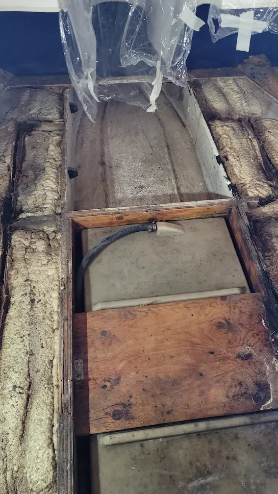 Reemplazo del sándwich estructural en GRP