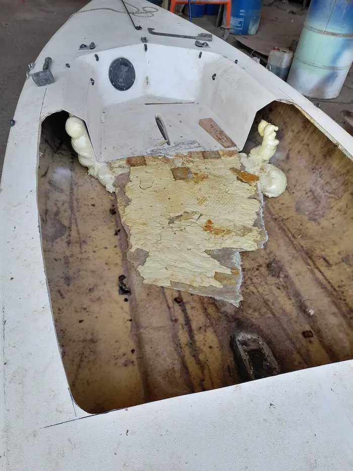 Zona de orza intervenida